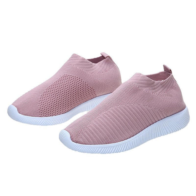 Damen Sportschuhe mit elastischem Obermaterial und rutschfester Sohle Stalluxe
