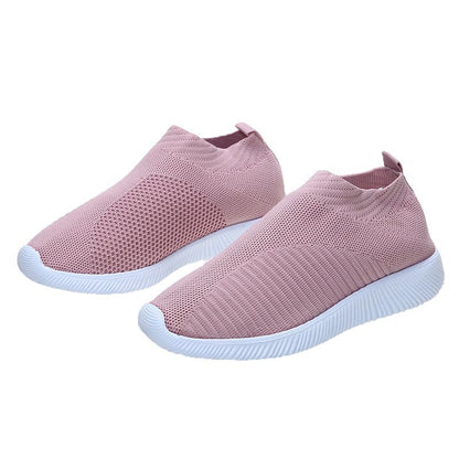 Damen Sportschuhe mit elastischem Obermaterial und rutschfester Sohle Stalluxe