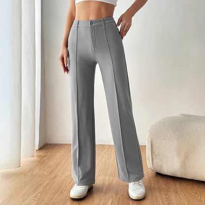 Damen Hochgeschnittene Palazzo-Hosen Stalluxe