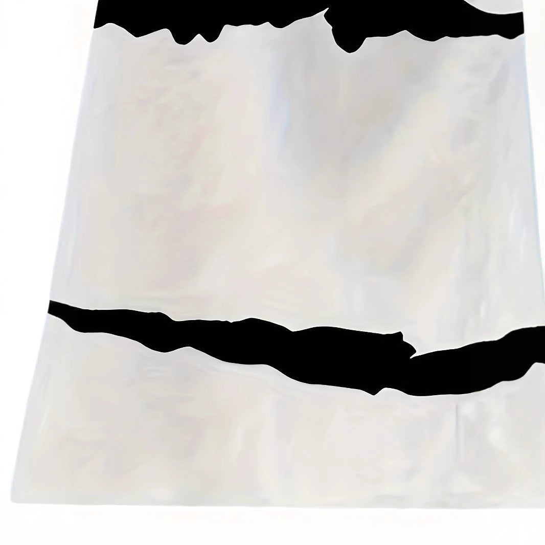 Damen weit geschnittene Sommerhose mit elastischem Bund und modischem Streifenmuster Stalluxe