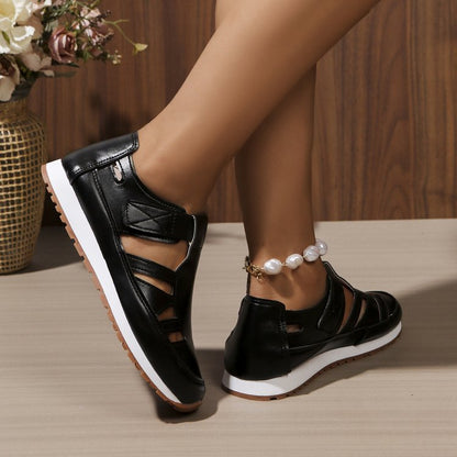 Damen bequeme Sandalen mit ergonomischem Riemendesign und atmungsaktiver Oberflächentechnologie Stalluxe