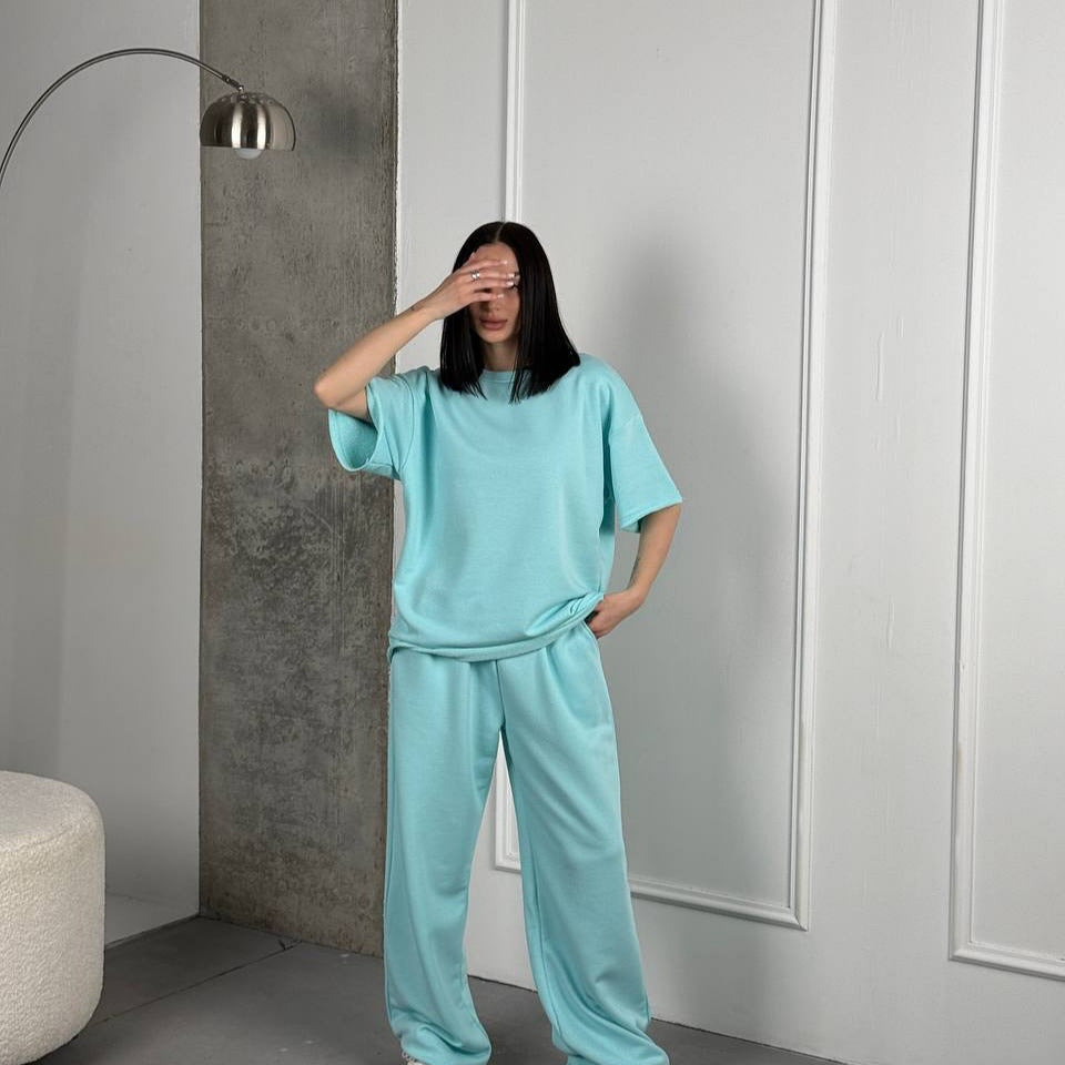 Damen Bequemes Lounge-Set aus hochwertigem, atmungsaktivem Material Stalluxe