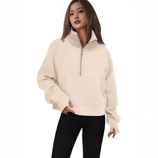 Damen Sportlicher Hoodie Stalluxe