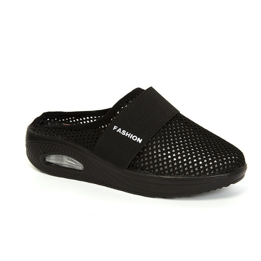 Damen Bequeme Hausschuhe mit atmungsaktivem Mesh-Obermaterial und rutschfester Sohle Stalluxe