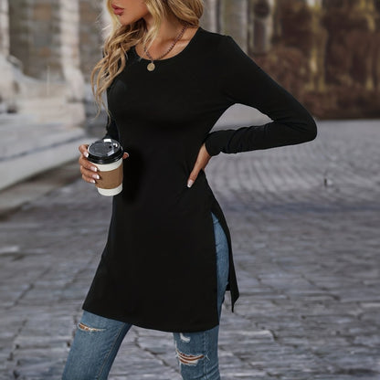 Damen Langarmshirt mit lässigem Schnitt und bequemer Passform Stalluxe