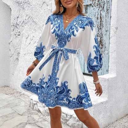 Damen Freizeitkleid mit festlicher Stickerei Stalluxe