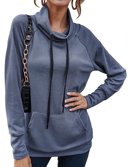 Damen modischer Kapuzensweater mit praktischen Taschen und ergonomischem Schnitt Stalluxe