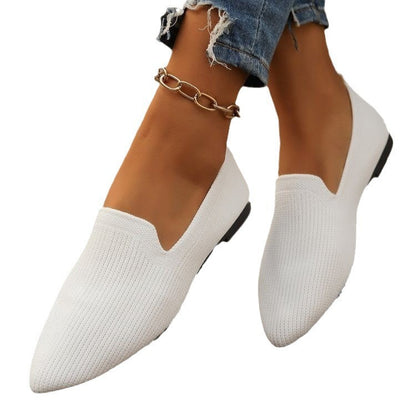 Damen Komfortable Slip-On Ballerinas mit atmungsaktiver Netzstruktur Stalluxe
