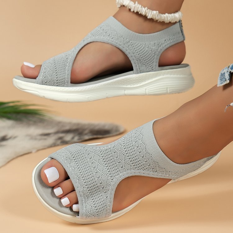 Damen bequeme Freizeit-Sandalen Stalluxe