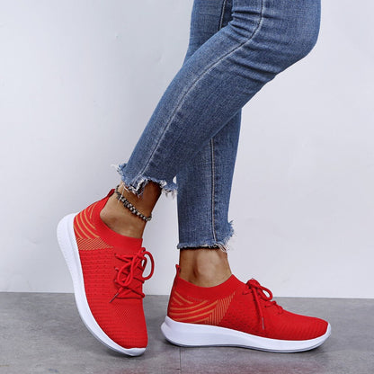 Damen Sportliche Leichtgewicht Sneakers Stalluxe