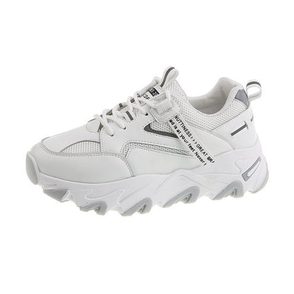 Damen Sportliche Sneakers mit atmungsaktiver Mesh-Oberfläche Stalluxe