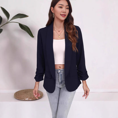 Damen Eleganter Blazer mit lässigem Schnitt und praktischen Taschen Stalluxe