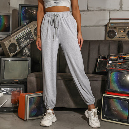Damen Freizeithose mit Gummibund und seitlichen Eingrifftaschen Stalluxe