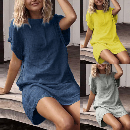 Damen Leichtes Sommerkleid Stalluxe