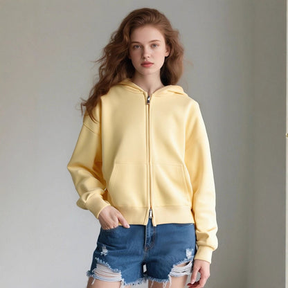Damen weiche Kapuzenjacke Stalluxe