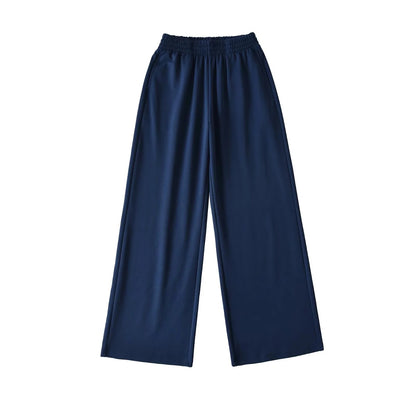 Damen weite Jersey-Hose mit elastischem Bund Stalluxe
