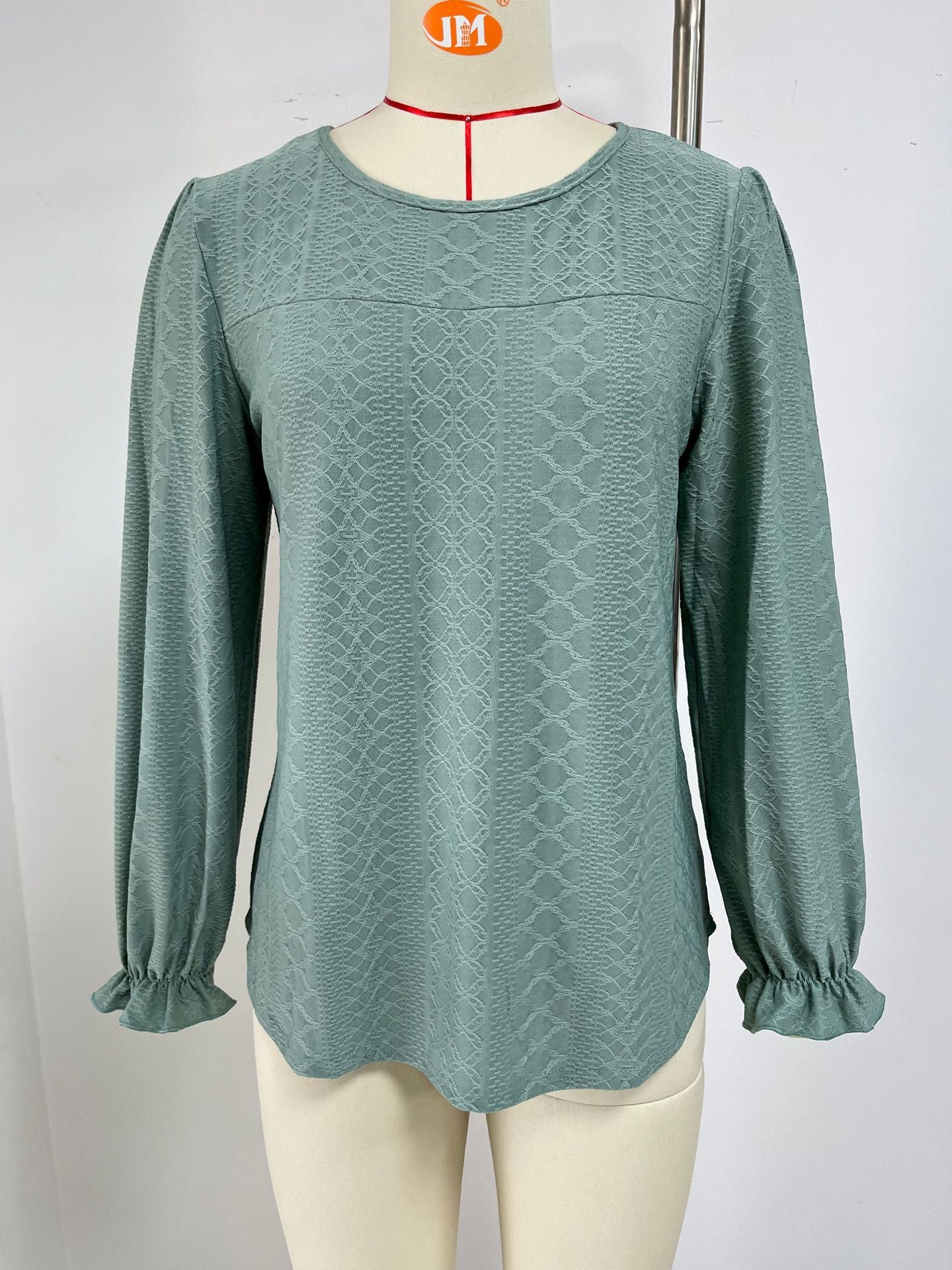 Damen Blusenshirt mit Raffungen und elegantem Strukturdesign Stalluxe