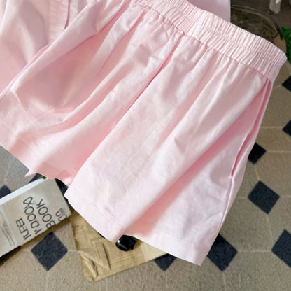 Damen Schlafanzug Set aus atmungsaktiver Baumwolle mit lässigem Schnitt Stalluxe