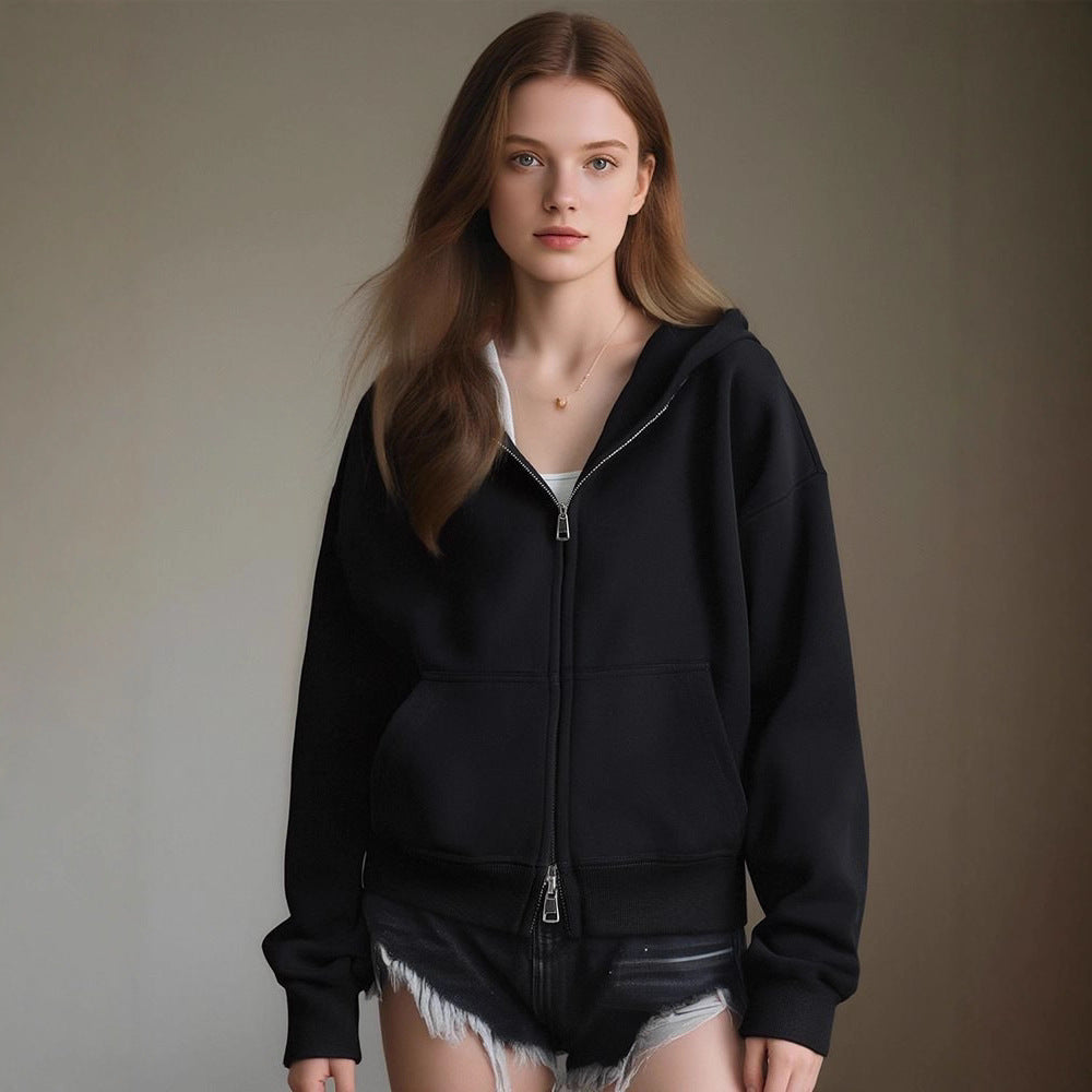 Damen weiche Kapuzenjacke Stalluxe