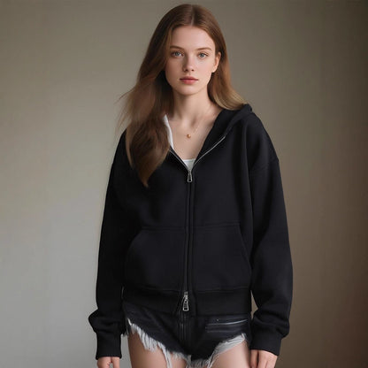 Damen weiche Kapuzenjacke Stalluxe