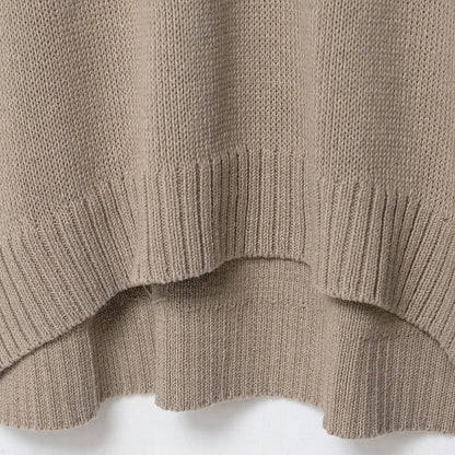 Damen Modischer Strickpullover mit lässigem Schnitt und weitem Saum Stalluxe