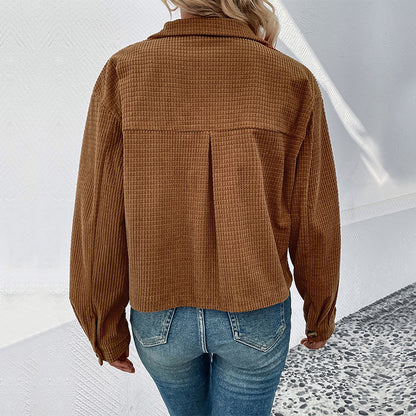 Damen leichte Kordjacke Stalluxe