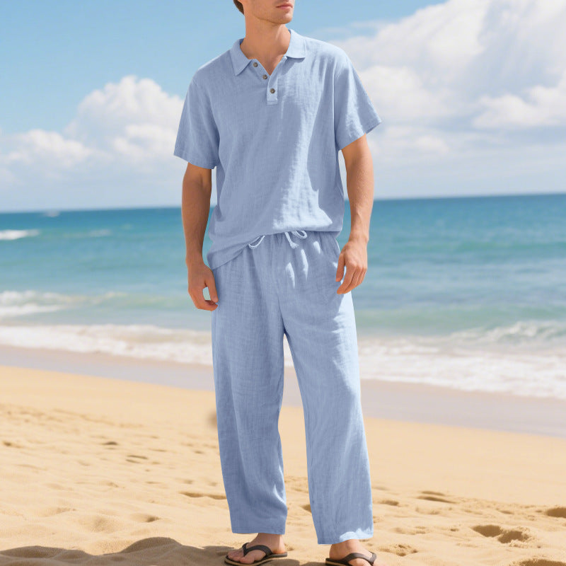 Product Image for Herren lässiger Sommerset Stalluxe - Hellblau / XL