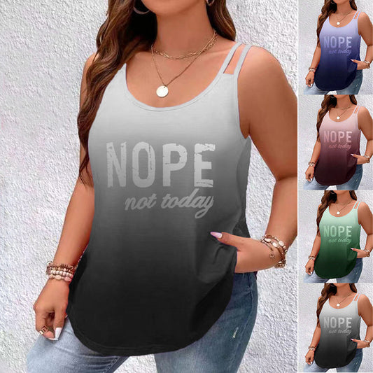 Damen lässiges Tanktop mit abgerundetem Saum und Schulterdetails Stalluxe