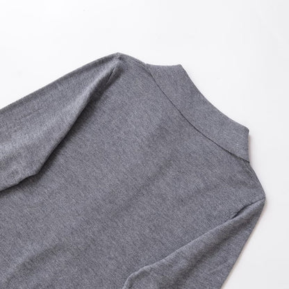Damen Langarm-Pullover mit Polo-Kragen und knöpfbarem Ausschnitt Stalluxe