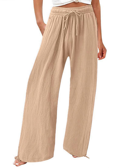 Damenweite und luftig fallende Sommerhose Stalluxe