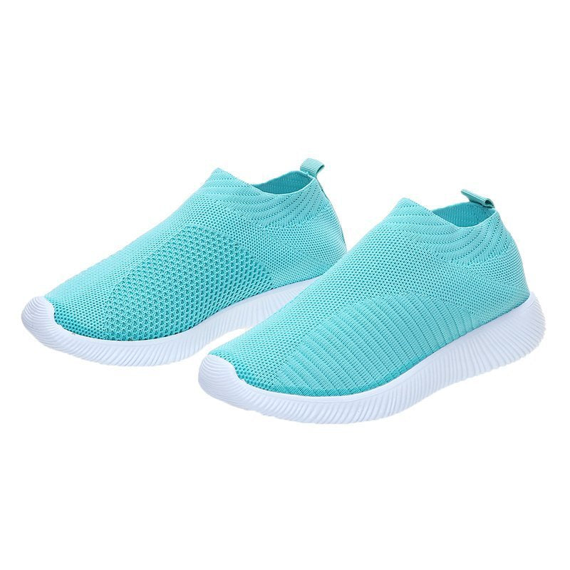 Damen Sportschuhe mit elastischem Obermaterial und rutschfester Sohle Stalluxe