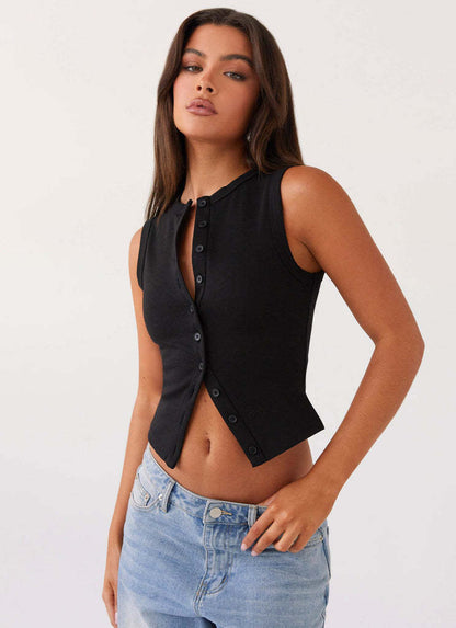 Damen tailliertes Schlafoberteil Stalluxe