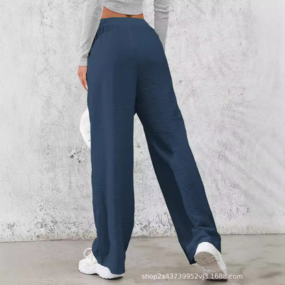 Damen Weitgeschnittene Freizeithose Stalluxe