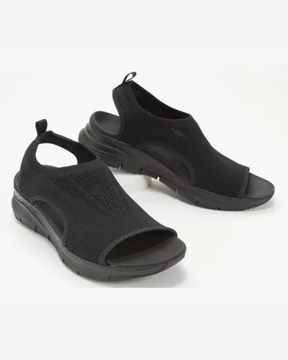 Damen Atmungsaktive Slip-On Sandalen mit ergonomischem Design und rutschfester Sohle Stalluxe