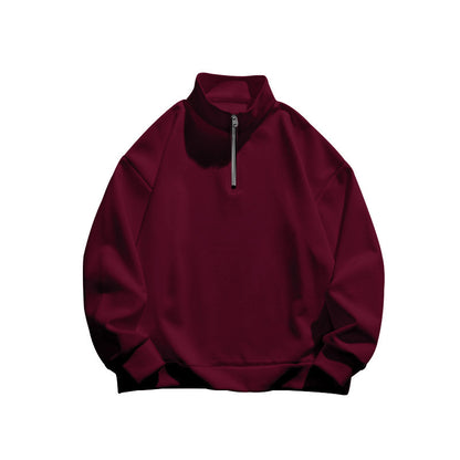 Damen Sweatshirt mit Stehkragen und Reißverschluss Stalluxe