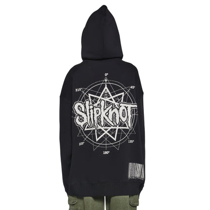 Damen Kapuzenjacke mit künstlerischem Grafikdruck und lässigem Schnitt Stalluxe