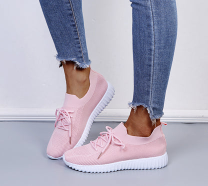 Damen Atmungsaktive Freizeitschuhe mit elastischem Obermaterial Stalluxe