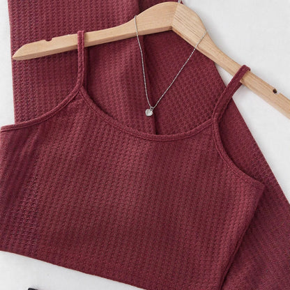 Damen lässiges Schlafanzug-Set mit kurzem Oberteil und Shorts Stalluxe