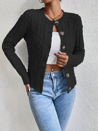 Damen elegante Strickjacke Stalluxe