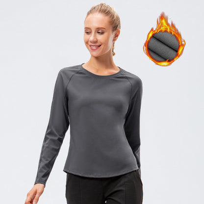 Damen Funktions-T-Shirt mit langem Arm für Sport und Freizeit Stalluxe