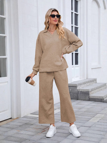 Damen lässige Oversize Kombination Stalluxe