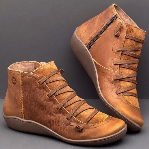 Damen Sportliche High-Top Sneakers mit atmungsaktivem Leder Stalluxe