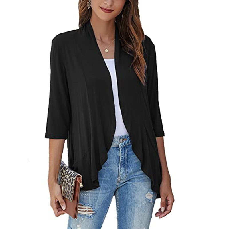 Damen Cardigan mit offenem Frontdesign und praktischen Taschen Stalluxe