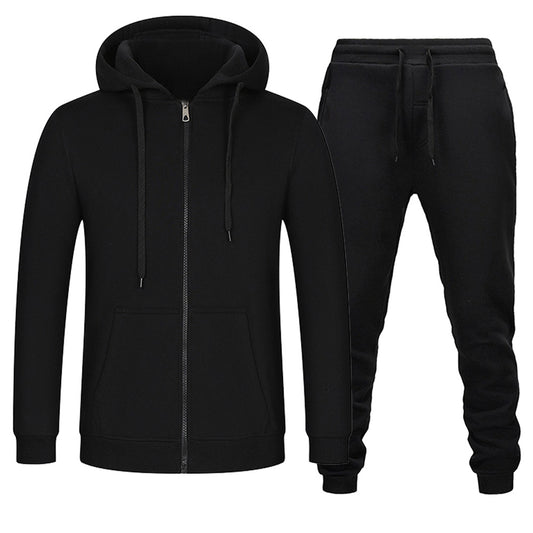 Damen Sportliches Kapuzenjacken- und Jogginghosen-Set mit funktionalen Taschen Stalluxe
