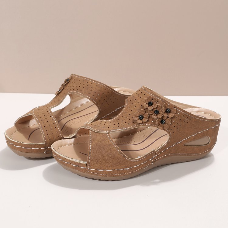 Damen Bequeme und stilvolle Sandalen mit offenem Zehenbereich Stalluxe
