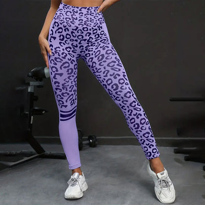 Damen Sportleggings mit Tiermuster und hohem Taillenschnitt Stalluxe