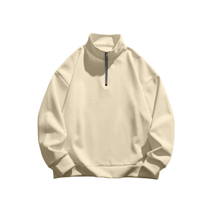 Damen Sweatshirt mit Stehkragen und Reißverschluss Stalluxe