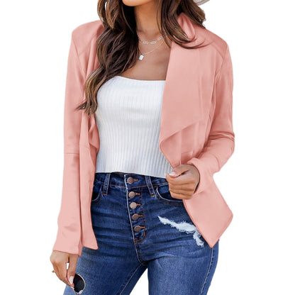 Damen elegante und lässige Blazerjacke Stalluxe