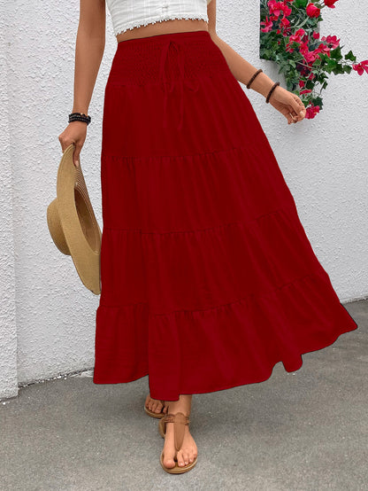 Damen Maxi Rock Stalluxe