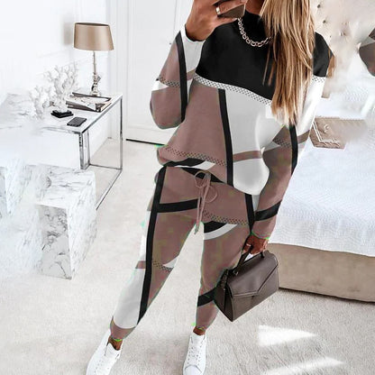 Damen Sportliche Loungewear-Set Stalluxe